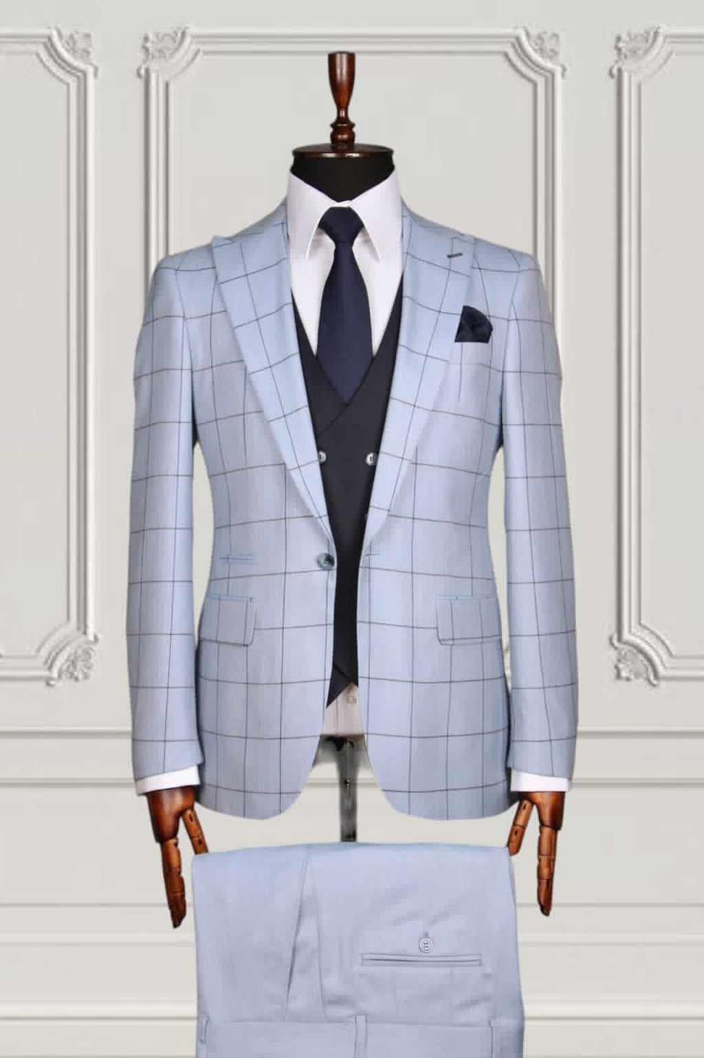 Men's Single Breasted 3 Piece Suit