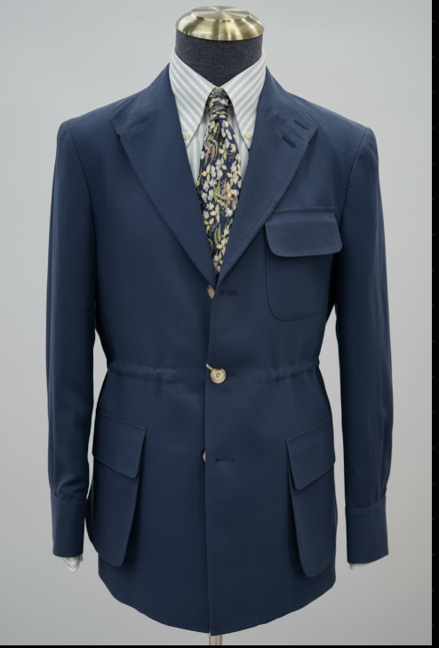 Men's Classic Blazer - Navy Blue